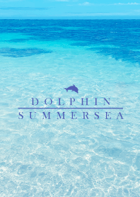 SUMMER SEA 7 -BLUE DOLPHIN-