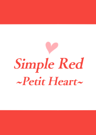 Simple Red ~Petit Heart~