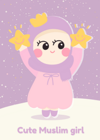 Cute Muslimah : Purple