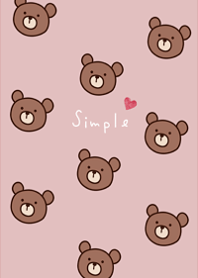 Simple cute bear.13.