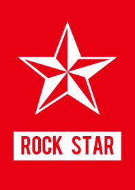 ロック スター レッド スタイル