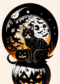 halloween cat 5E2663