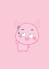 Simple cute pig theme v.4
