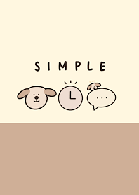 simple brown dog