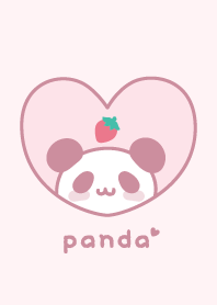 Panda Strawberry [Pink]