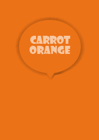 Love Carrot Orange Button Theme V.4 (JP)