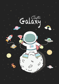 กาแล็กซี่กับนักอวกาศ