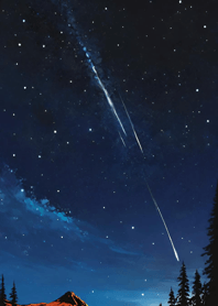 Mountain, Sea, and Moonlit Night A5Fa5c