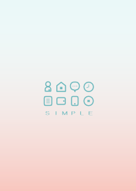 SIMPLE(pink green)V.1041b