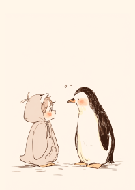 可愛的企鵝一家 3