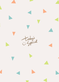 Stylish three-colored triangle9 Japan