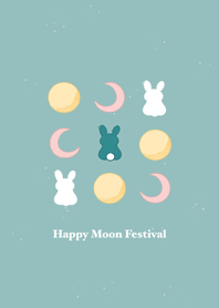 Moon Rabbit  Ver1 (Teal)