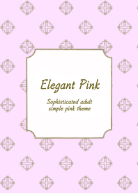 Elegant pink theme