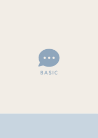 Basic// Beige&Brown/Dull Blue/02