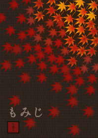 |改| 和風圖案08 (紅葉) + 墨色 |os