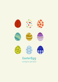 Huevo de Pascua-simple (pequeño) -