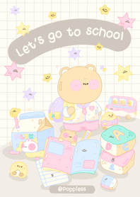 Lets go to school.