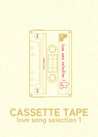 Cassettetape_love rose Red