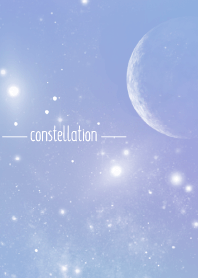constelação: branco roxo