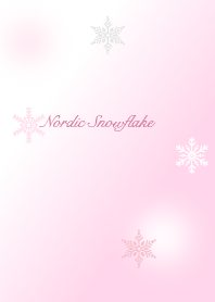 Nordic Snowflake - Pink