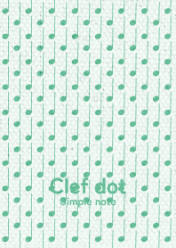 Clefdot simple note ver_Green05