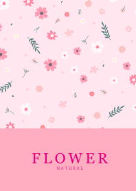 FLOWER MILKY PINK NATURAL 19