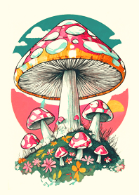 POP ART_mushroom06_JP