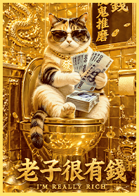 Good luck! A wealthy cat! 1N