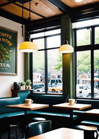 Cozy Coffee shop 556A62