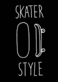 Skater style illustration