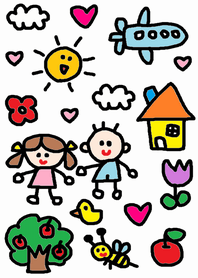 Children theme x white