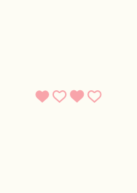 Minimalist Aqua & Pink - Heart Ver.