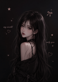 Dark Romantic Girl