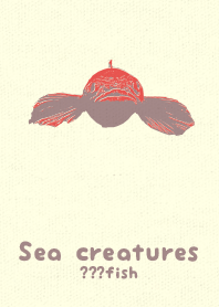 Sea crt ?fish Popopy Red