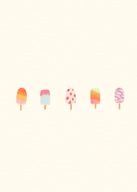 watercolor ice pop .