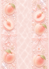 Peach Ribbon Pearl Garden | Bitasui
