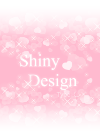 Shiny Design Type-C Baby Pink Heart