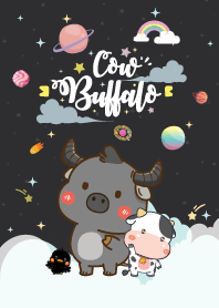 น้องวัวควาย เบบี๋ กาแล็กซี สีดำ