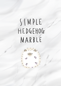 simple Hedgehog marble.