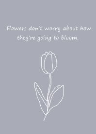 art tulip_beigeblue