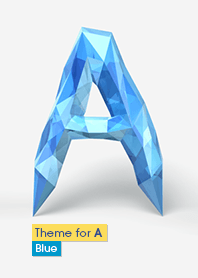 Theme for A . [Blue]