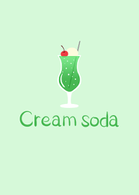シンプル・クリームソーダ