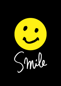 Smile -Black background -joc