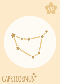 Capricorn Sign'OrangeYellow'