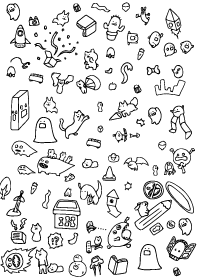 RAKUGAKI (doodling) 2