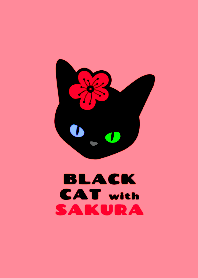 BLACK CAT with SAKURA Theme 15