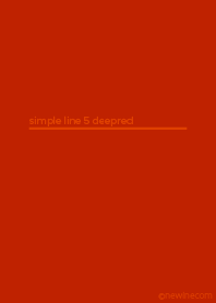 simple line 5 deepred