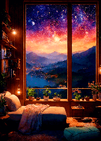 Tonight's starry night sky