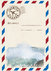Airmail Ontario Canada NiagaraFalls Ver.