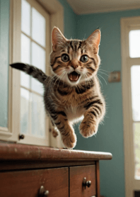 Cats run wild #FKCL029.